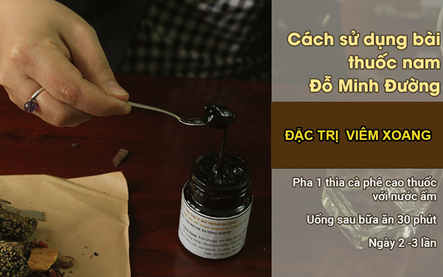 Dieu Tri Viem Xoang Do Minh Duong