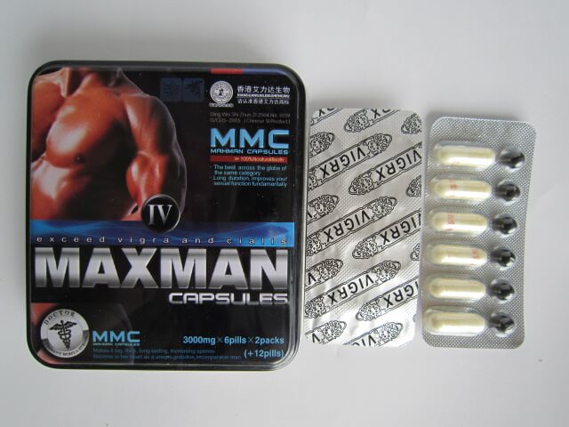 thuốc uống điều trị kéo dài thời gian quan hệ Maxman