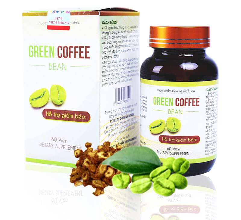 CÀ PHÊ GIẢM CÂN GREEN COFFEE BEAN