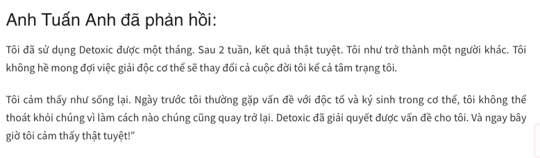 Review Detoxic 2