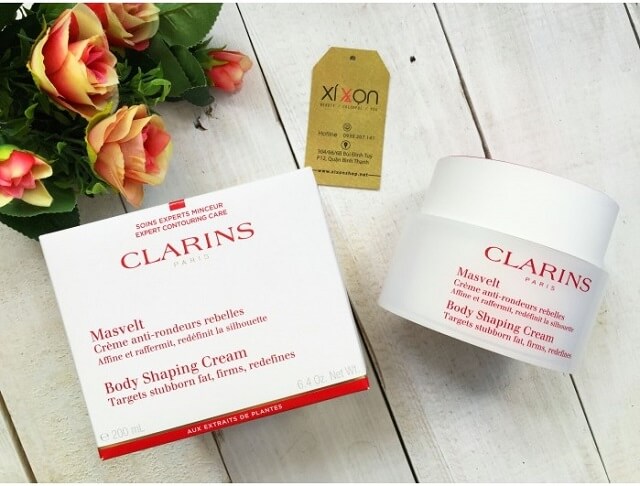 Kem tan mỡ bụng Clarins