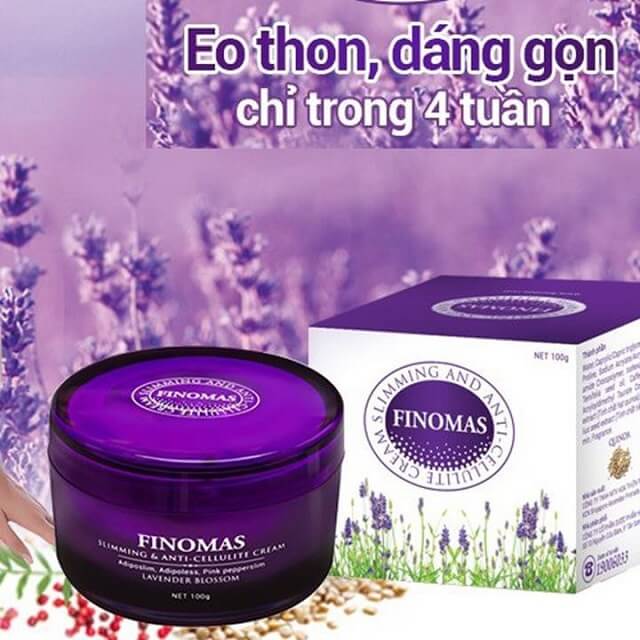 Kem tan mỡ bụng Finomas