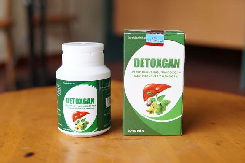 công dụng Detox Gan