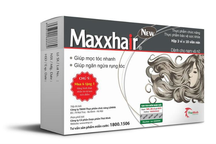 THUỐC MỌC TÓC MAXXHAIR