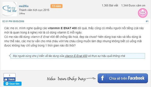Vitamin E Enat 400 review