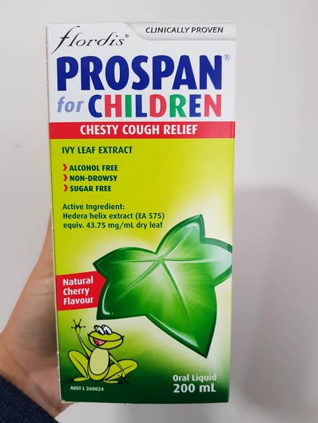 Thuốc ho prospan của úc