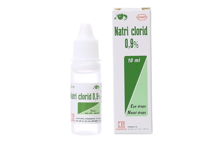 THUỐC NHỎ MẮT NATRI CLORID