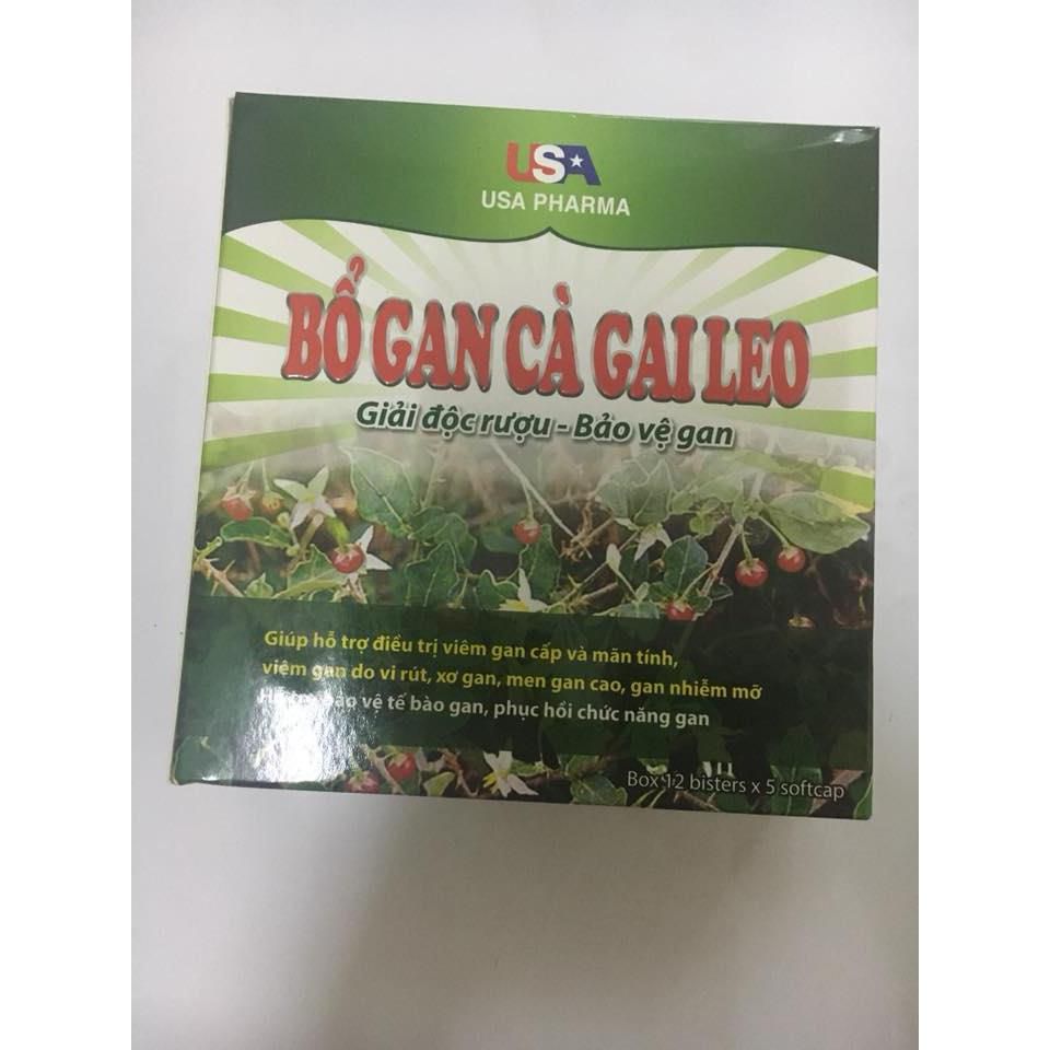 GIẢI ĐỘC GAN CÀ GAI LEO