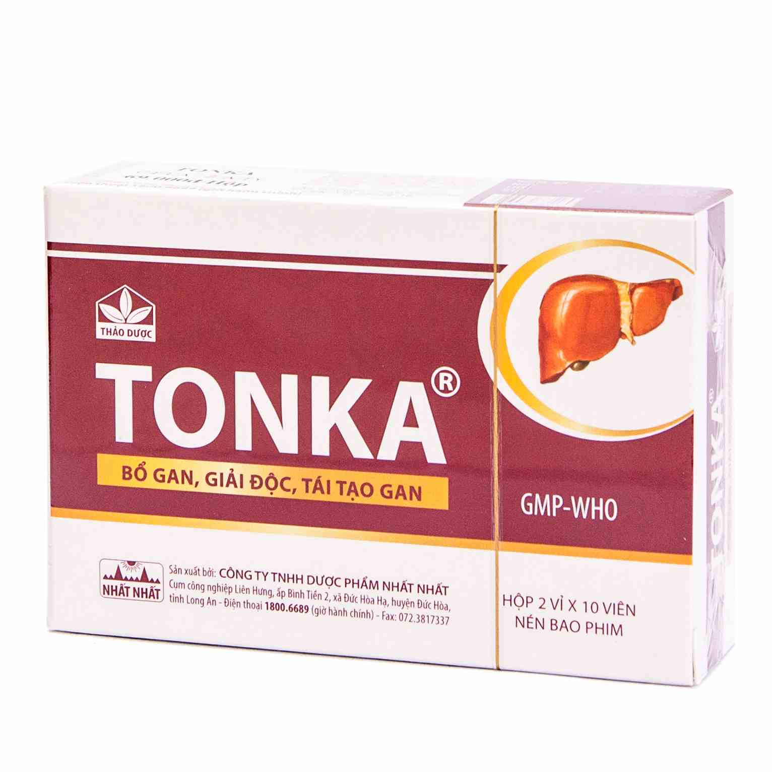 GIẢI ĐỘC GAN TONKA