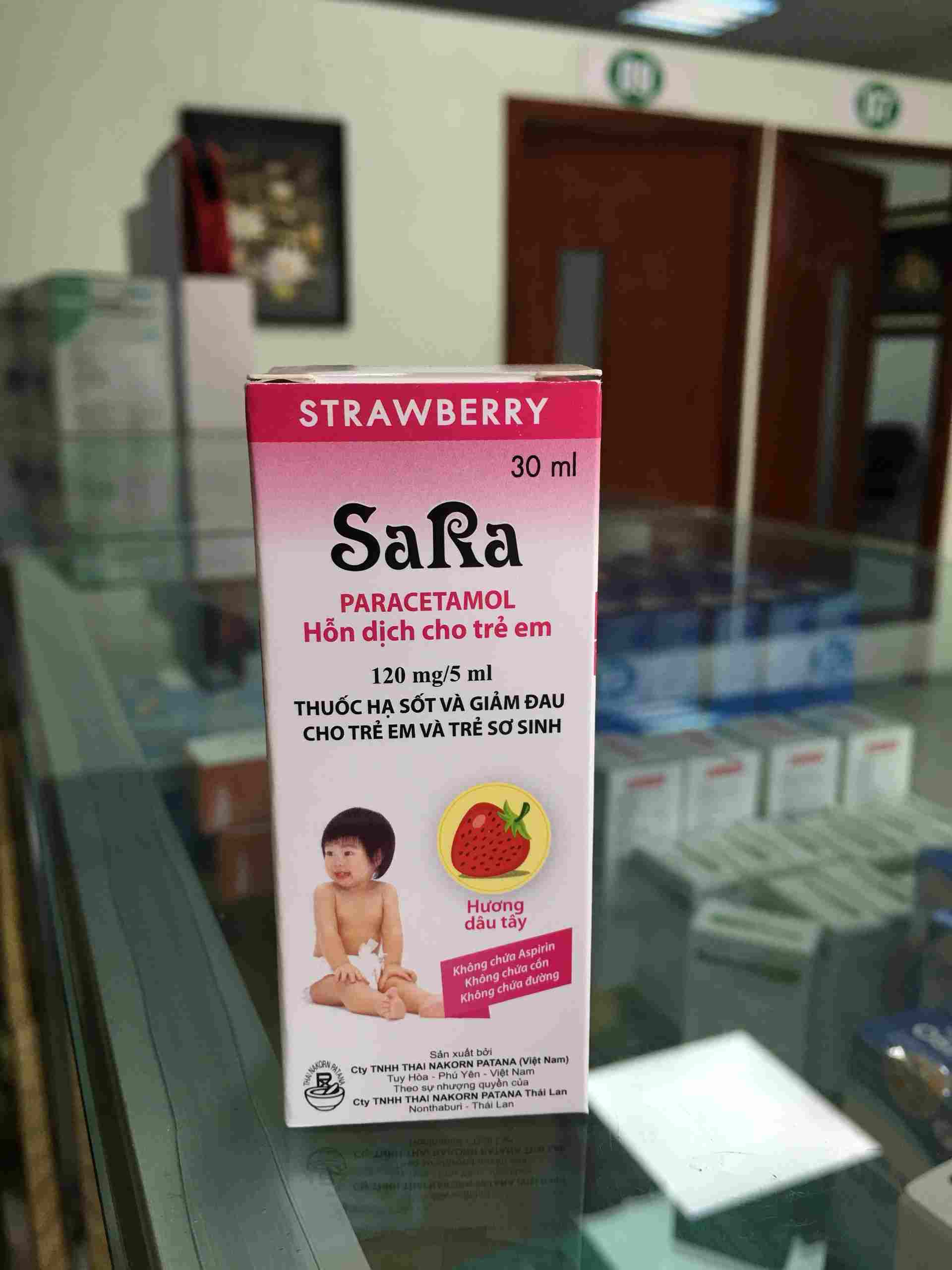 THUỐC HẠ SỐT SARA