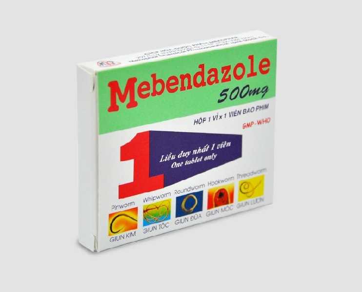 THUỐC TẨY GIUN MEBENDAZOL