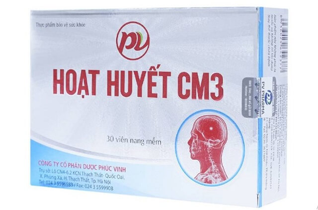 Hoạt huyết dưỡng não CM3