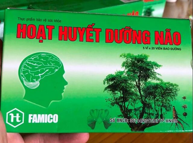 Hoạt huyết dưỡng não Famico