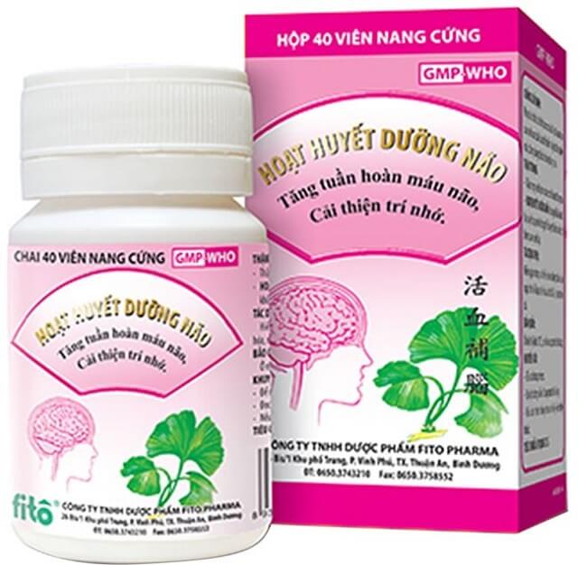 Hoạt huyết dưỡng não Fito