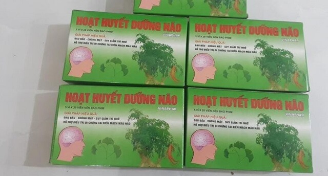 Hoạt huyết dưỡng não Vinaphar