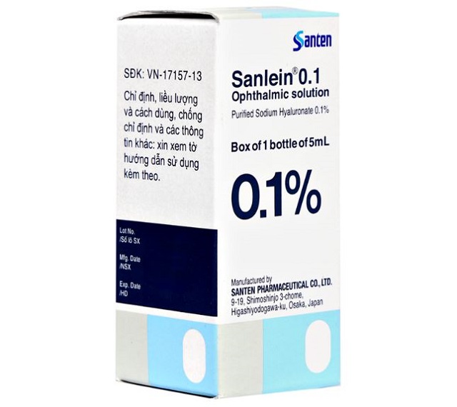 Thành phần thuốc Sanlein 0.1