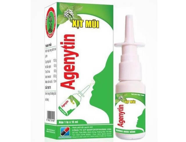 Thuốc xịt mũi agenytin