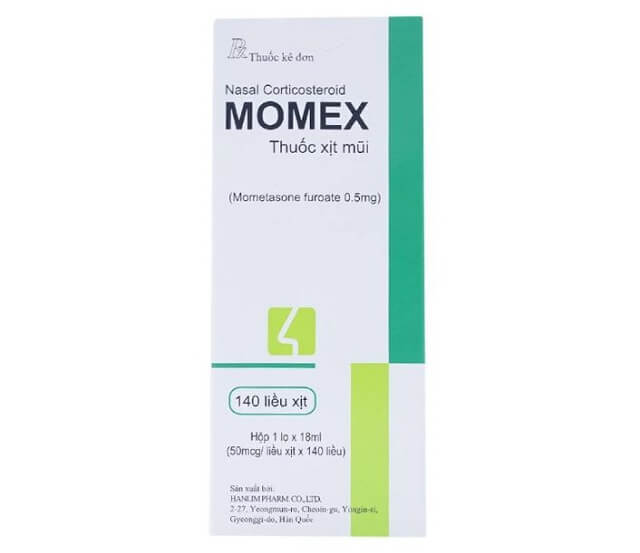 Thuốc xịt mũi momex