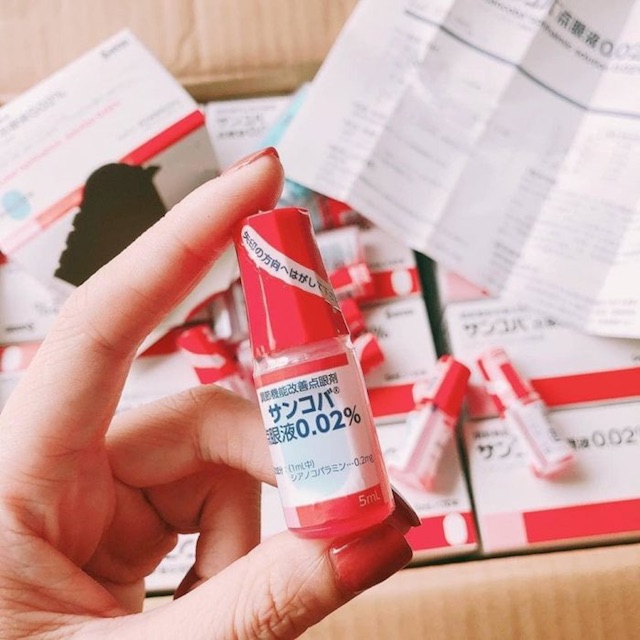 CÁCH DÙNG THUỐC NHỎ MẮT SANCOBA