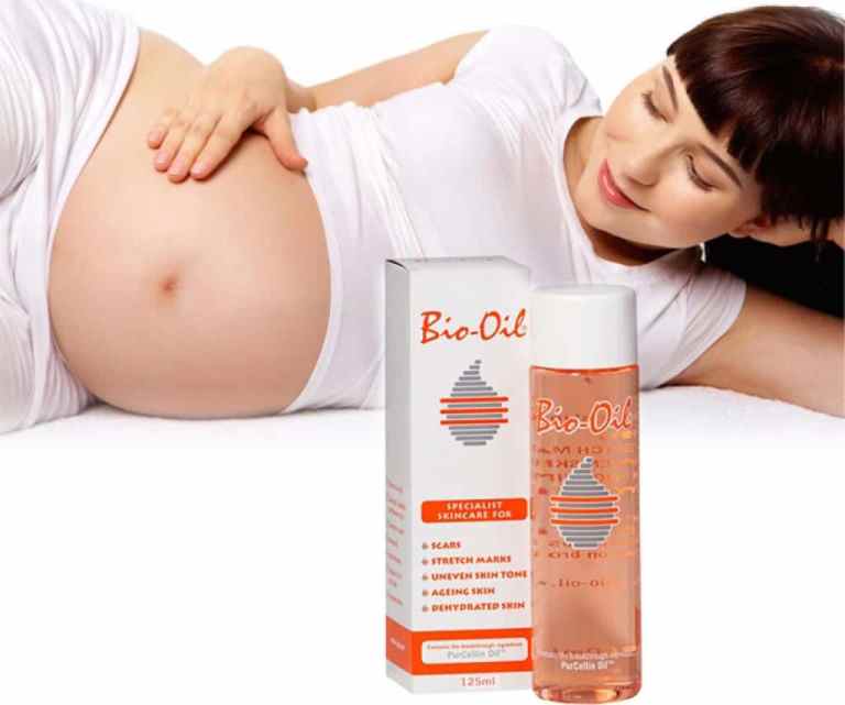 Cach Thoa Dau Bio Oil Cho Ba Bau