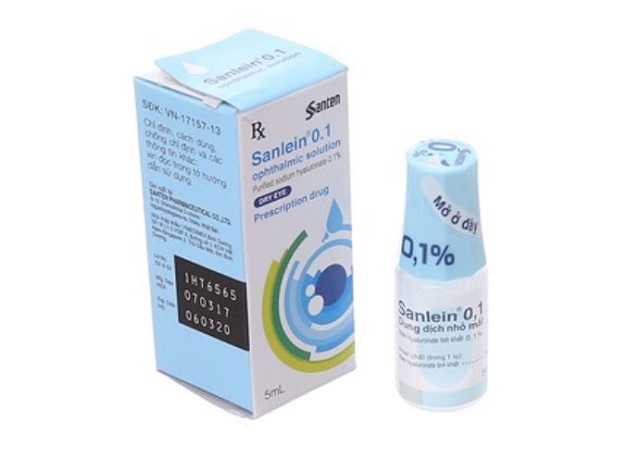Công dụng thuốc Sanlein 0.1