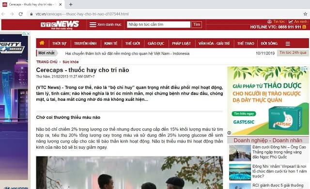 Đánh giá Cerecaps