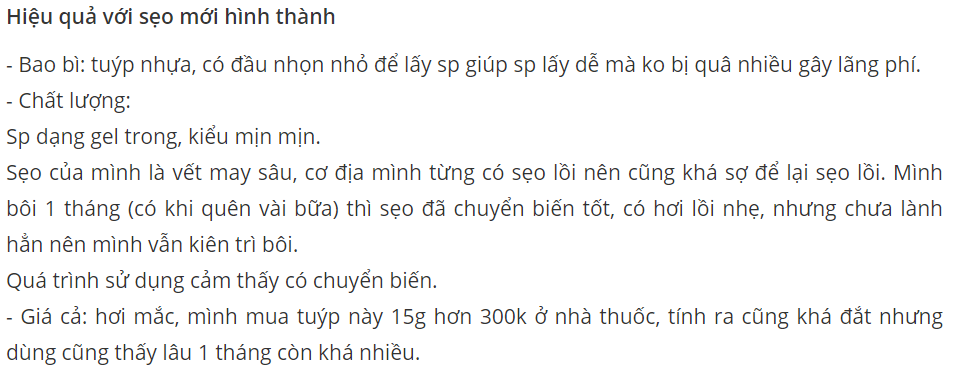 DERMATIX ULTRA TRỊ THÂM REVIEW