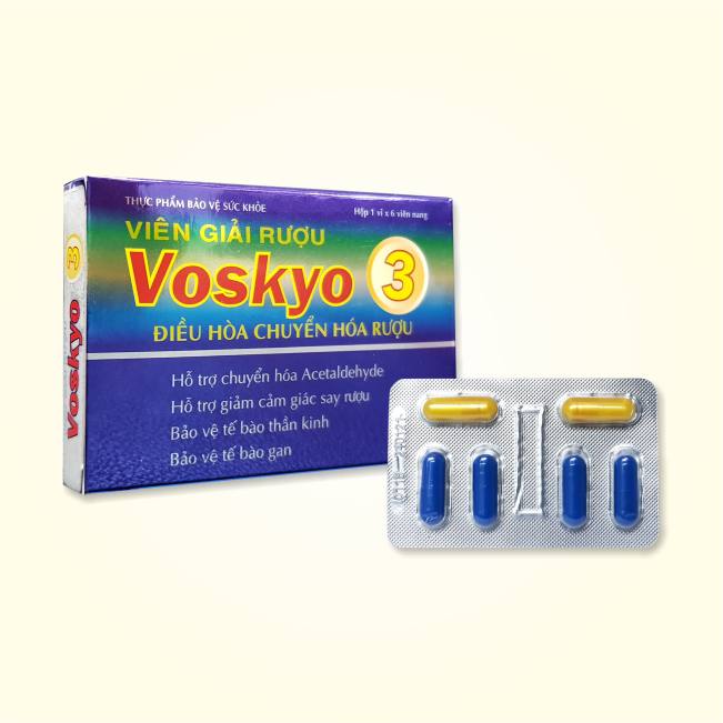 THUỐC GIẢI RƯỢU VOSKYO