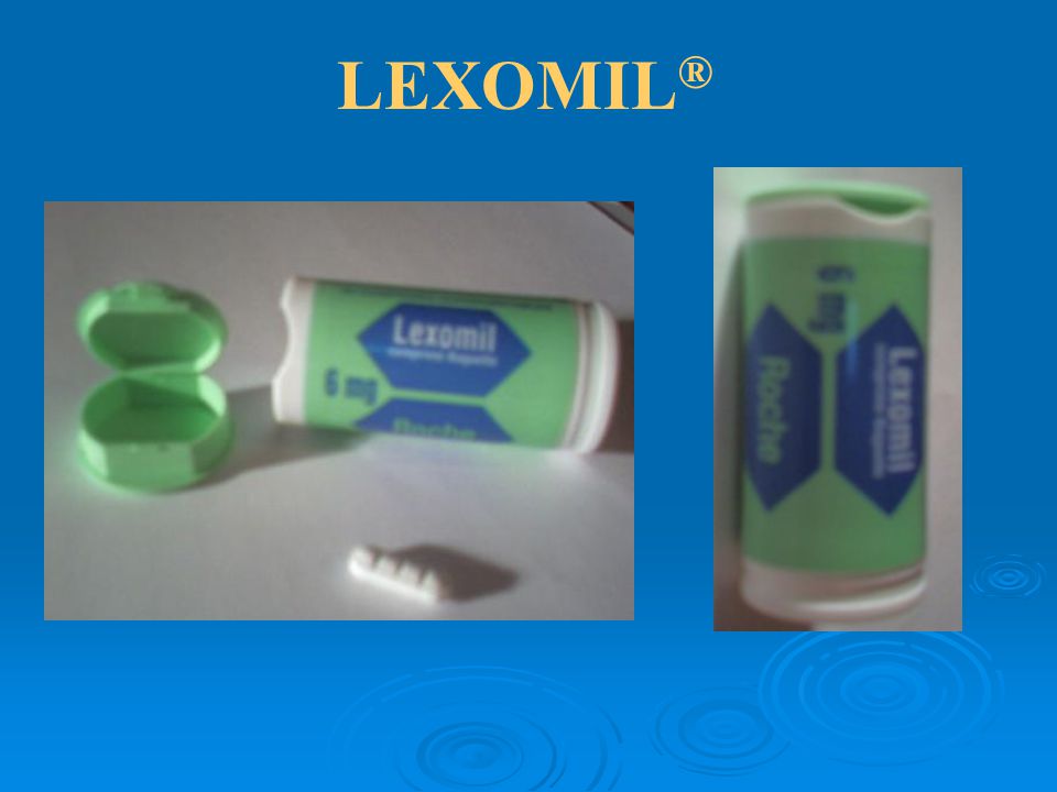 LEXOMIL CÓ TÁC DỤNG PHỤ KHÔNG