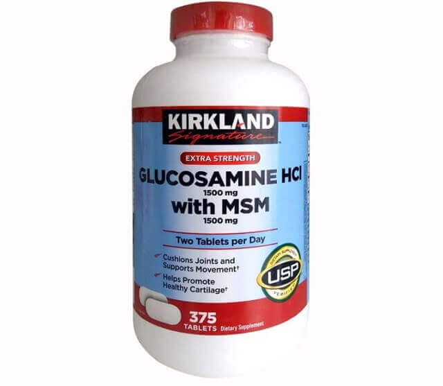 Thuốc bổ xương khớp của mỹ Glucosamine Hcl 1500mg