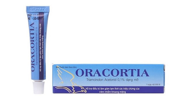Thuốc bôi nhiệt miệng Oracortia