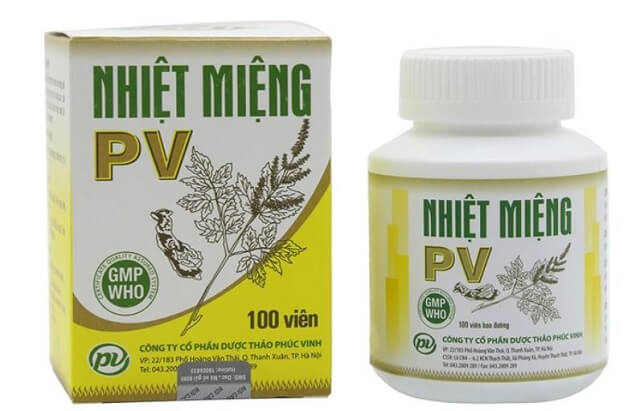 Thuốc nhiệt miệng PV