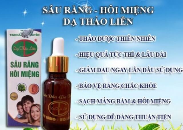 Thuốc trị hôi miệng Dạ Thảo Liên