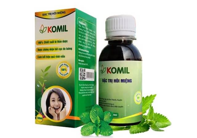 Thuốc trị hôi miệng Komil