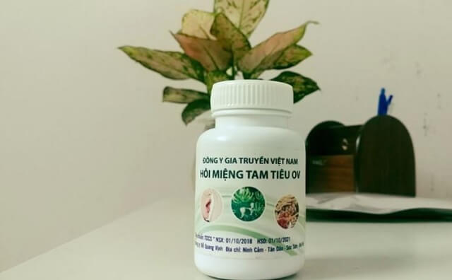 Thuốc trị hôi miệng Tam Tiêu Ov