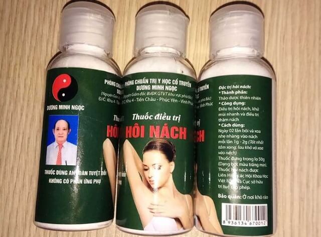 Thuốc trị hôi nách Minh Ngọc