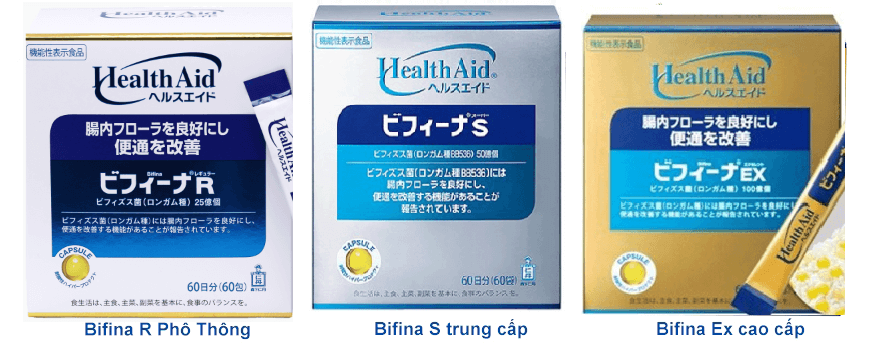 BIFINA CÓ MẤY LOẠI