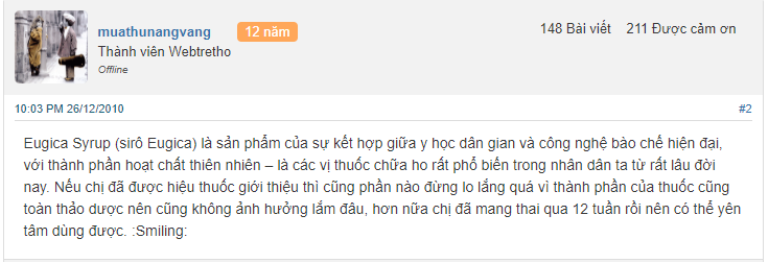 đánh giá Eugica