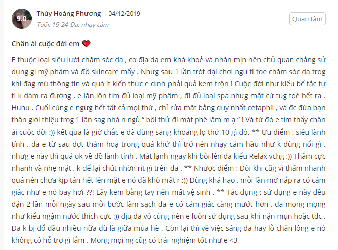 ĐÁNH GIÁ NEUTROGENA HYDRO BOOST WATER GEL