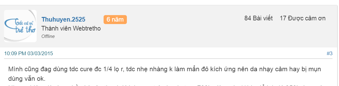 REVIEW TẨY DA CHẾT CURE SHEIS VỚI WEBTRETHO