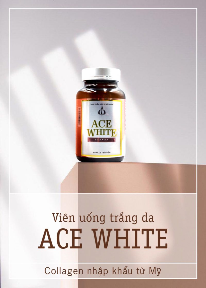 Viên uống trắng da Collagen Ace