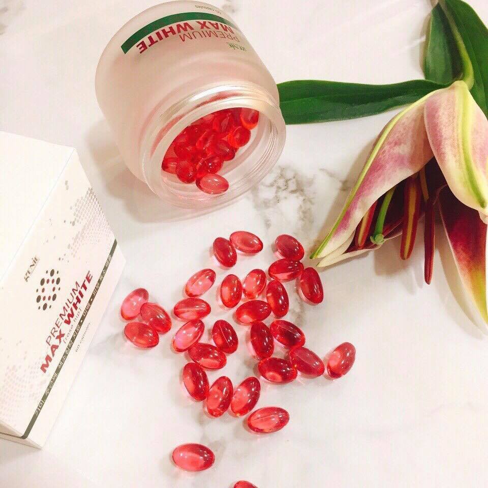 Viên uống trắng da Premium Max White