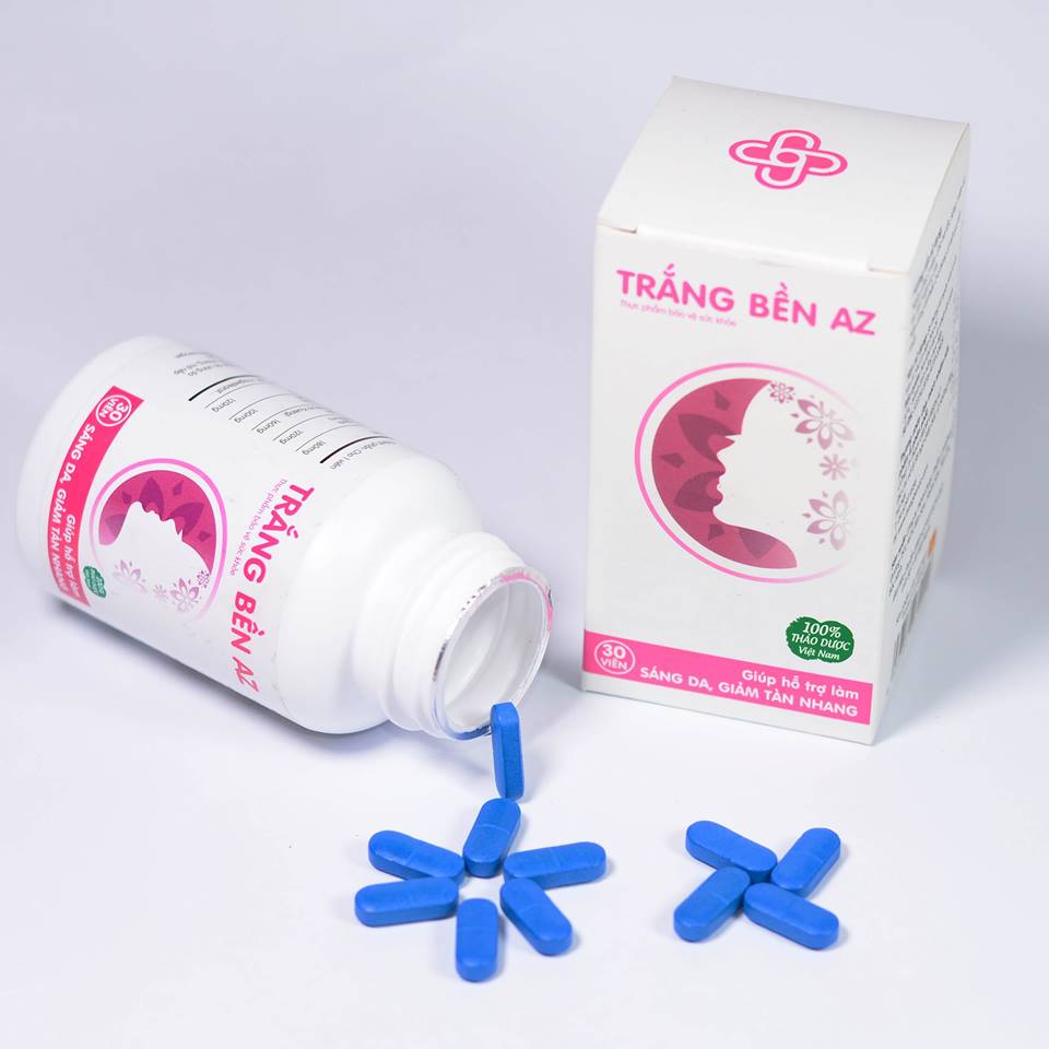 Viên uống trắng da Az