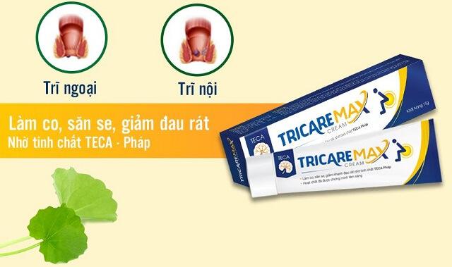 Thuốc bôi trĩ Tricaremax