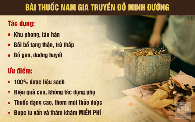 Bài thuốc Nam gia truyền đặc trị bệnh viêm khớp của Đỗ Minh Đường