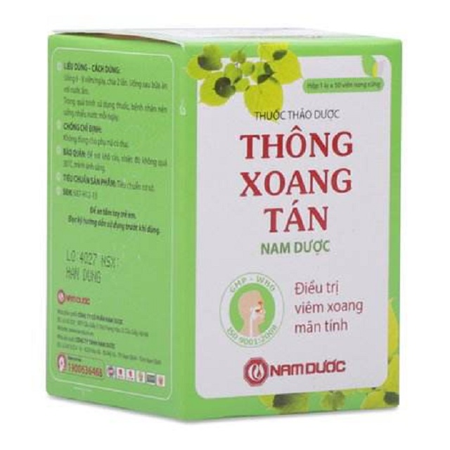 Thông Xoang Tán Giá Bao Nhiêu Tiền 2020, Cách Dùng, Phản Hồi, Tác Dụng Phụ