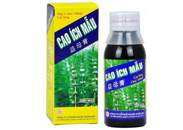 Thuốc điều hòa kinh nguyệt Cao Ích Mẫu