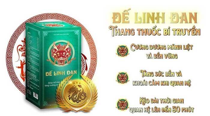 Công dụng Đế Linh Đan