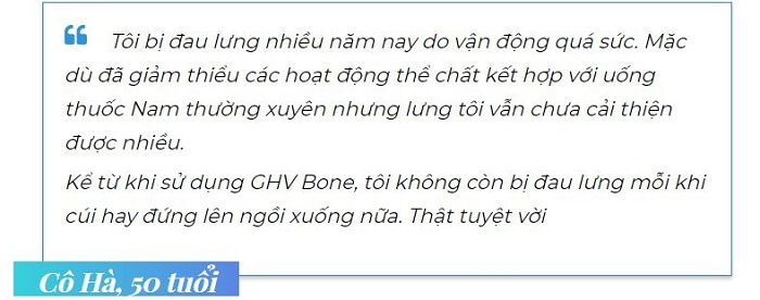 Đánh giá GHV Bone