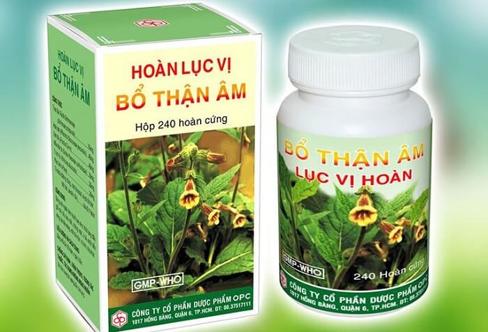 Thuốc Hoàn Lục Vị Bổ Thận Âm